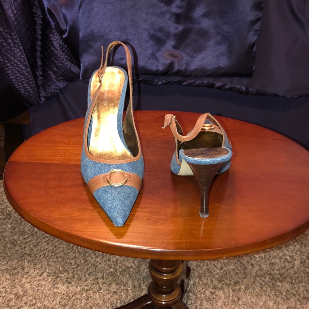 Nine West Slingback Heels